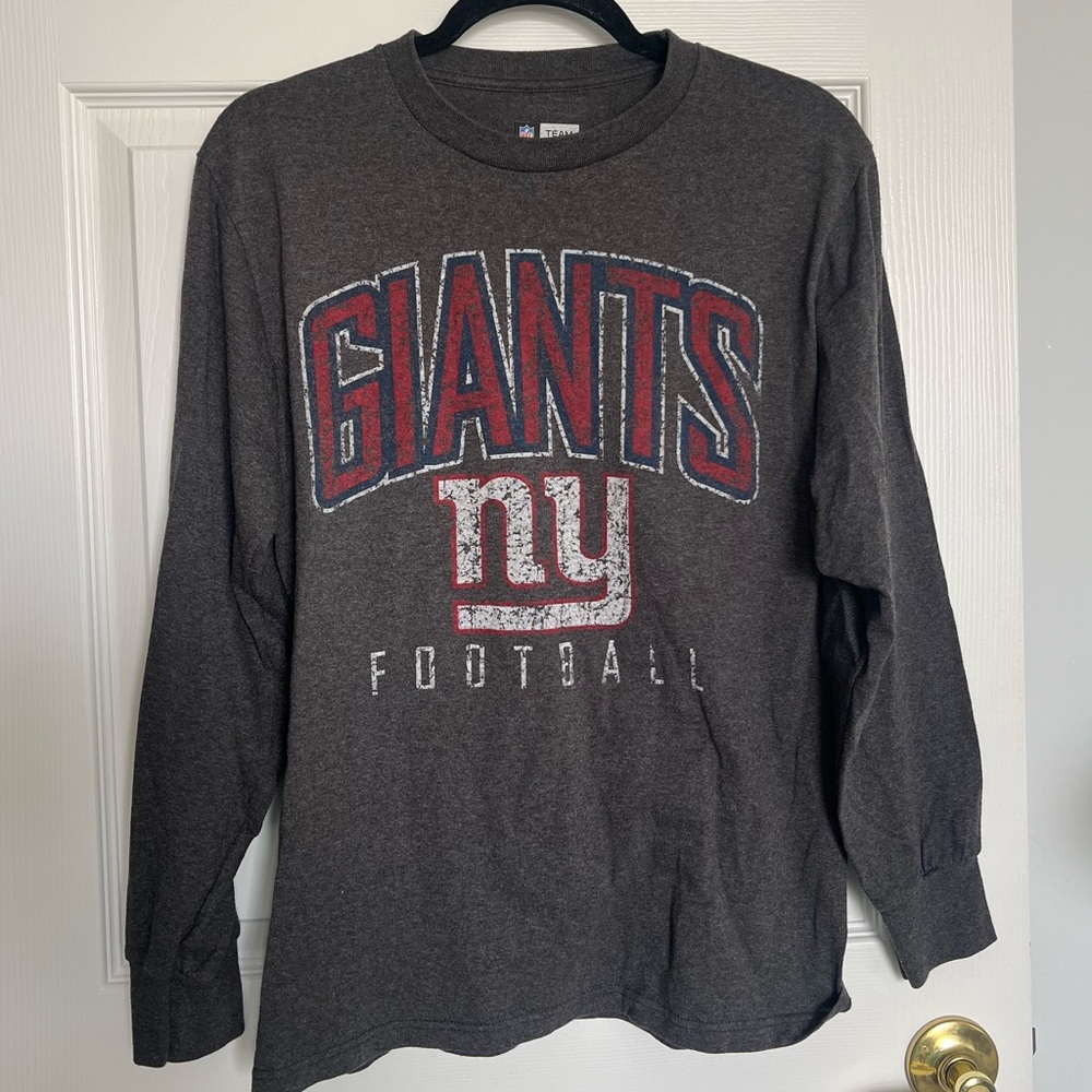 Men’s NY Giants Long Sleeve Tee